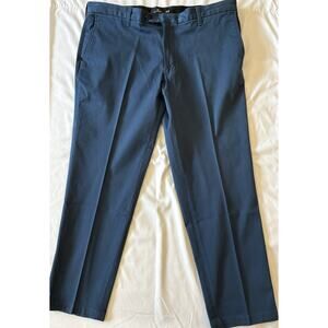 Blue Harbour Mens Chino Pants Navy Blue Straight Leg Size 42W 31L